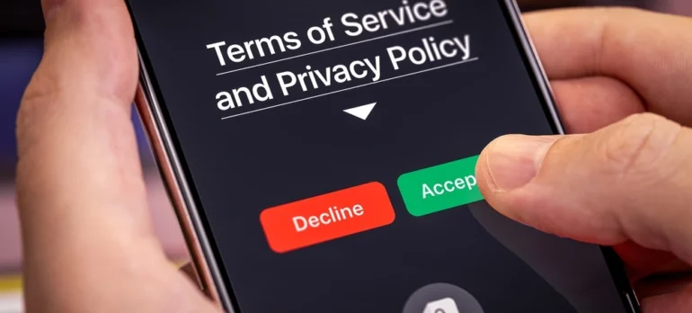 Terms of Service vs. Privacy Policy